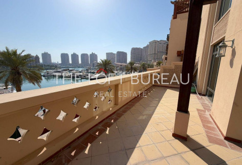 Townhouse Duplex 4 BR+Maid|Full Sea View| Upgraded