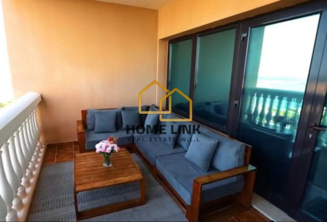 AMAZING FULLY FURNISHED 3 BR +MAID IN THE PEARL