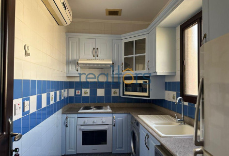 Rustic charm, cozy 1BR with balcony in a Compound