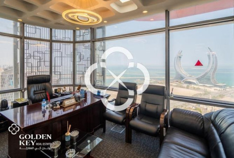 Sea View | All-Set Office Space | Iconic Tower - Offices in Marina Residences 195