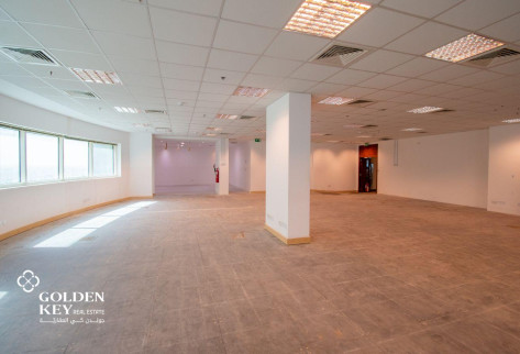 Full Floor Office Space | 1,018 SQM | Al Sadd