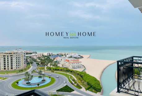 2 months free:2bhk+Maid Semi Furnished Including Bills in Pearl - Apartment in The Pearl