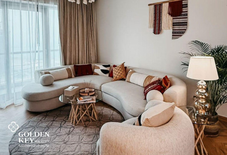 Sea View | 1BR +Office w/ Balcony | Bills Included - Apartment in Burj DAMAC Waterfront