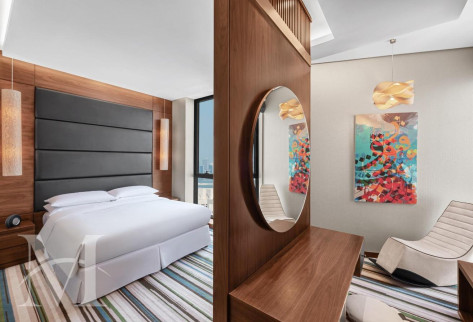 Hotel Room In Front of Musheireb Metro Station