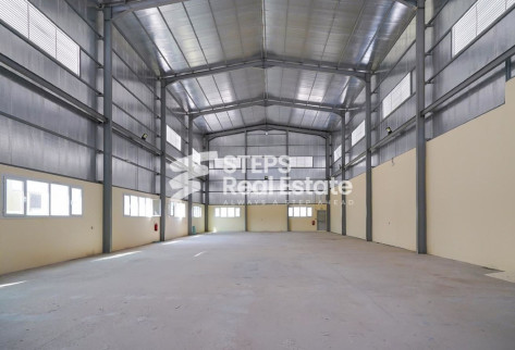 1000 SQM Food Warehouse with Office in Al Wakrah