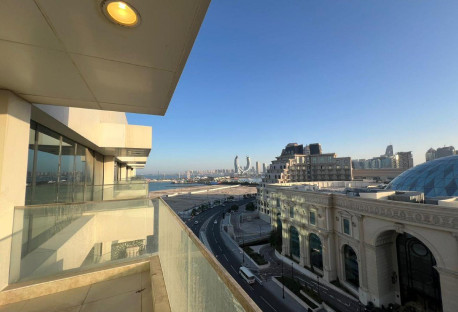 Stylish 1BHK with Balcony For Sale facing Vendome - Apartment in Waldorf Astoria Lusail
