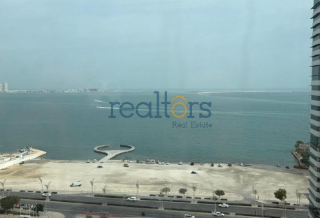 Sea View 2BR + Maid Apartment for Rent | West Bay - Apartment in West Bay Lagoon Street