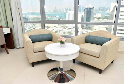 Luxury studio@ corniche+ free housekeeping