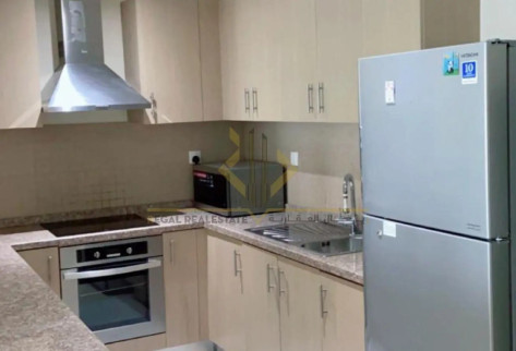 Studio Apartment in Porto Arabia with Sae view