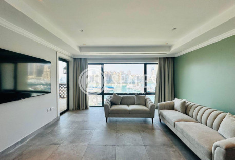 Renovated I Furnished 1 Bdm Townhome I Marina View - Apartment in Porto Arabia Townhouses