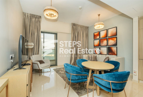 New Waterfront Apartment with Sea View in Lusail - apartment in Waterfront Residential