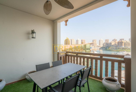 Premium 1 BHK Townhouse | Balcony With Marina View - Apartment in Porto Arabia Townhouses