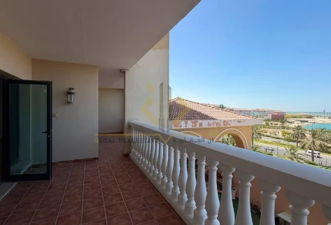 2BHK in porto arbia INC Bills for 11000 qar