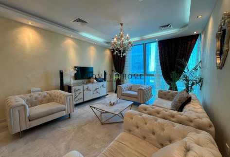 2 + Maids room Furnished Flat in Zigzag Towers