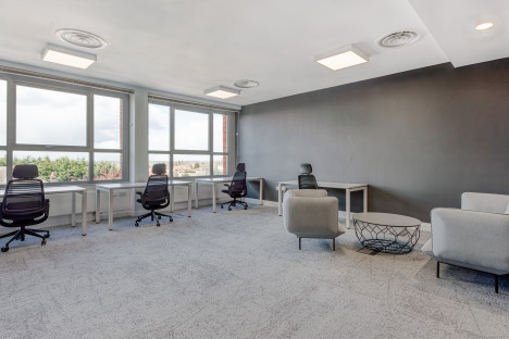 Fully furnished office space for rent in DOHA, Jaidah Square   for 2 persons with everything taken care of