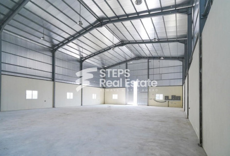 1000 sqm Brand New Warehouse — Birkat Al Awamer