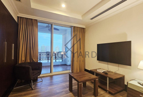 ELEGANT STUDIO IN VIVA BAHRIYA | SEA VIEW| BALCONY - Studio Apartment in Viva Central