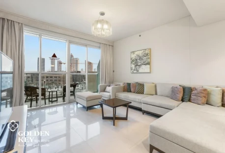 Sea View | 1Br Fully Furnished | Big Balcony - Apartment in Lusail City