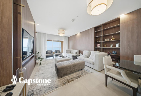 FULL SEA VIEW | 2BR+M | HIGH-END FURNISHED - Apartment in Al Mutahidah Tower