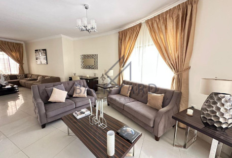 Fully Furnished 4BHK+Maid Villa with Private Pool - Villa in Ain Khaled