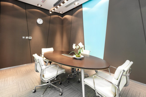 Fully furnished office space for rent in DOHA, Jaidah Square   for 2 persons with everything taken care of