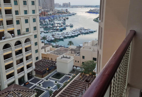 GREAT VIEWS | SEMI-FURNISHED 1BR IN THE PEARL