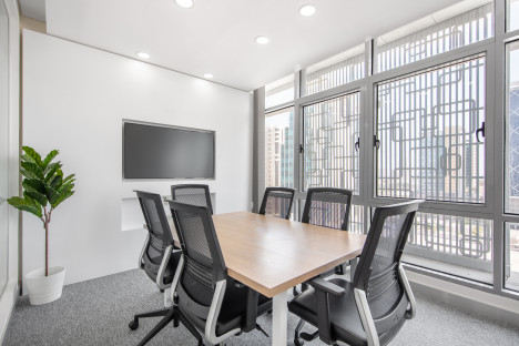 Fully furnished office space for rent in DOHA, Jaidah Square   for 2 persons with everything taken care of