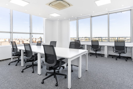 Fully furnished office space for rent in DOHA, Jaidah Square   for 2 persons with everything taken care of