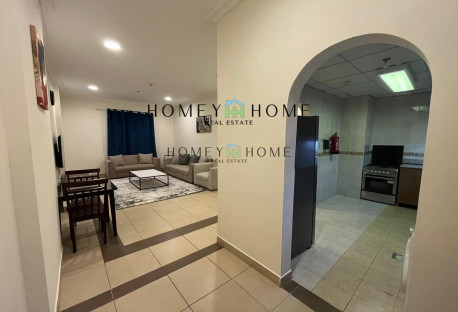 Furnished 1-bedroom for rent in Al Sadd w/ bills - Apartment in Regency Residence Al Sadd
