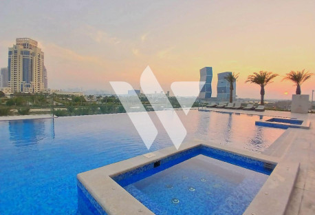 IDEAL PLACE FOR RENTERS IN LUSAIL | 2 BHK FF - Apartment in Mamsha Bay