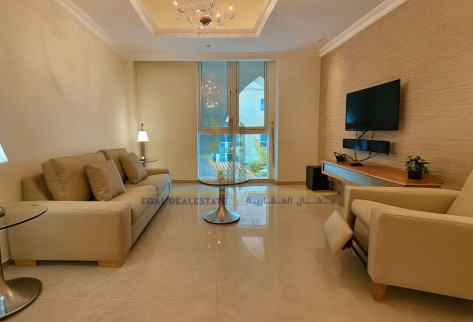 Cozy 1-Bedroom Apartment in Viva Bahriya 9.045QAR