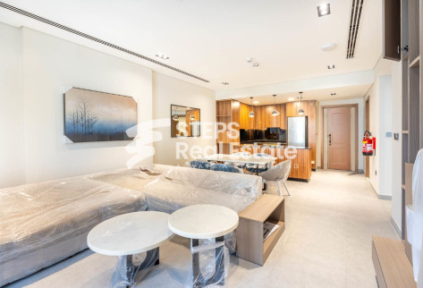 Furnished Apartment with High ROI in Lusail - apartment in Downtown