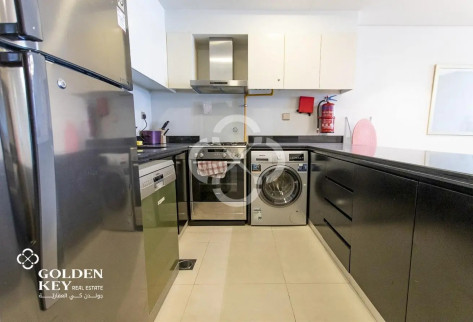 Fully Furnished 1BR with Big Balcony | Lusail