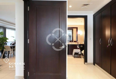 Spacious 2BR+Maid in Porto Arabia| SF | Sea View