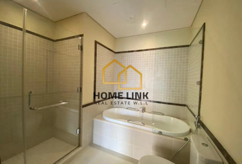 1BR SEMI-FURNISHED | QANAT QUARTIER| BALCONY VIEW