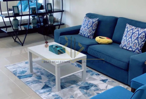 Studio Apartment in Porto Arabia with Sae view