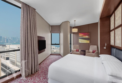 Hotel Room In Front of Musheireb Metro Station
