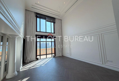Townhouse Duplex 4 BR+Maid|Full Sea View| Upgraded