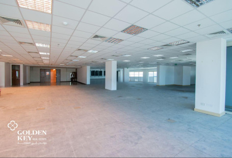 Full Floor Office Space | 1,018 SQM | Al Sadd