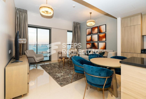 Luxurious 2 BHK Apartment for Rent with Balcony - apartment in Waterfront Residential