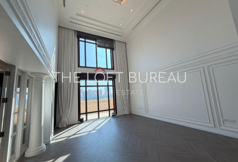 Townhouse Duplex 4 BR+Maid|Full Sea View| Upgraded