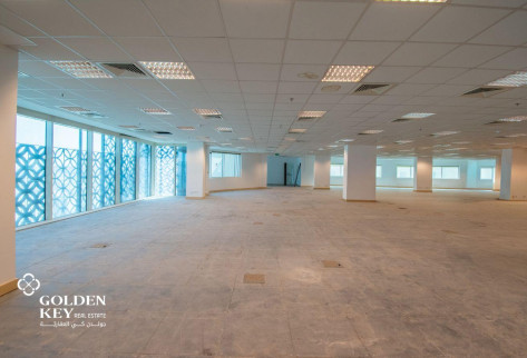 Full Floor Office Space | 1,018 SQM | Al Sadd