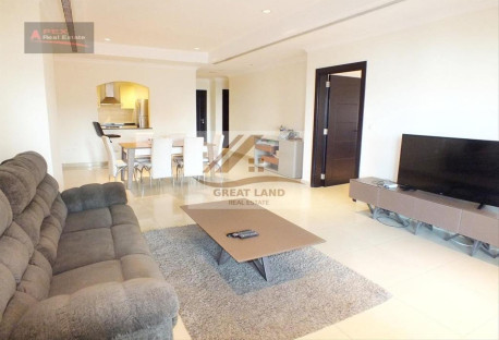 F/F 1BR Flat For Rent In Pearl Incleded Bills - Apartment in Tower 13