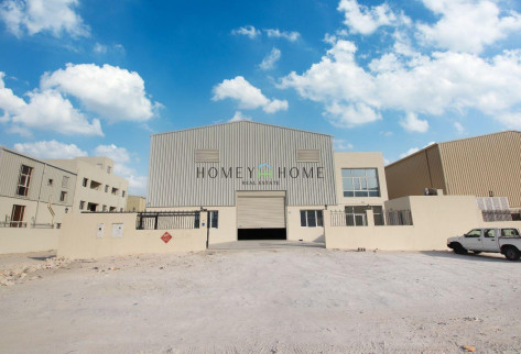 Warehouse with Labor Rooms for Rent in Wakra