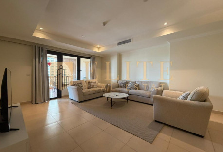 1 Bedroom Fully Furnished Apartment – Sea View | - Apartments in Porto Arabia Townhouses