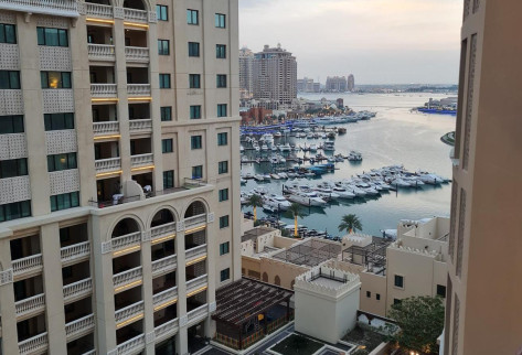 GREAT VIEWS | SEMI-FURNISHED 1BR IN THE PEARL