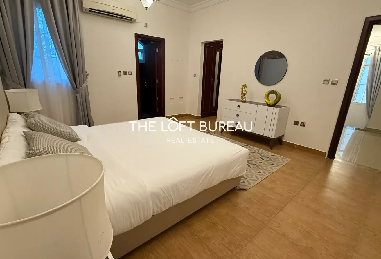 Beautiful FF 4- bedroom villa in Abu Sidra - Villa in Doha