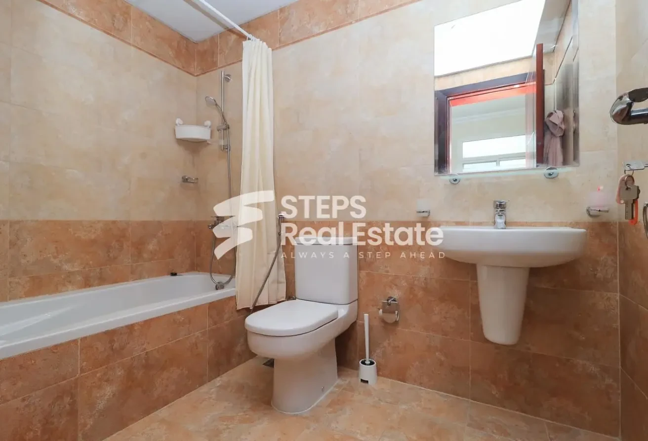 SF 2BR Apartment with Backyard in Lusail - Apartment in Residential D5