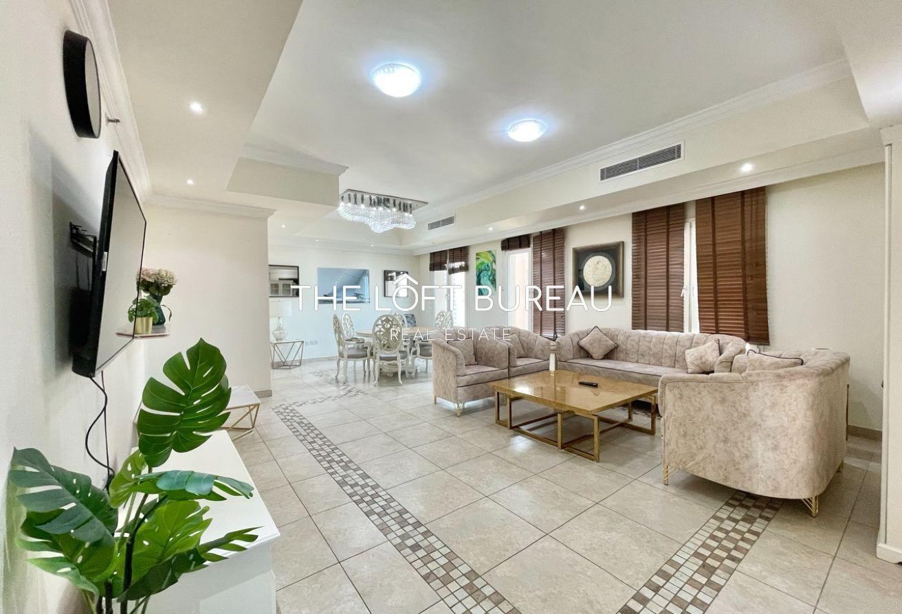 BEST RENT I MARINA VIEW I MODERN SPACIOUS 3BR+MAID - Apartment in West Porto Drive