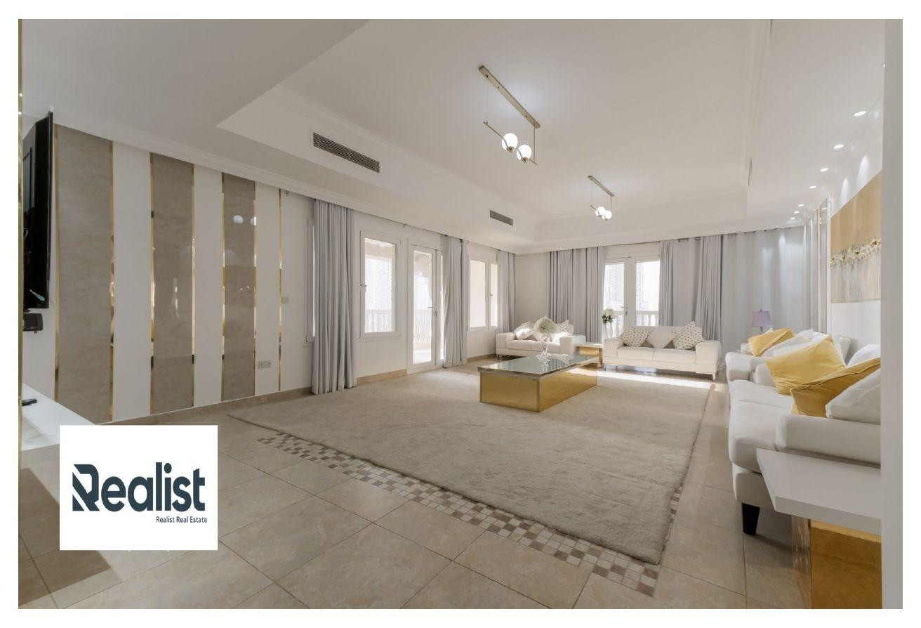 Spacious 3 Bedrooms +Maid, Seaview - Apartment in East Porto Drive